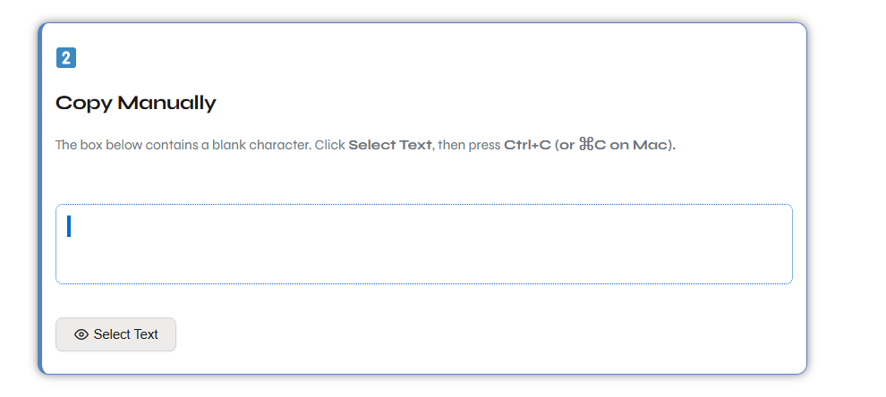 What Are Invisible Character? - Blank Text Copy Paste